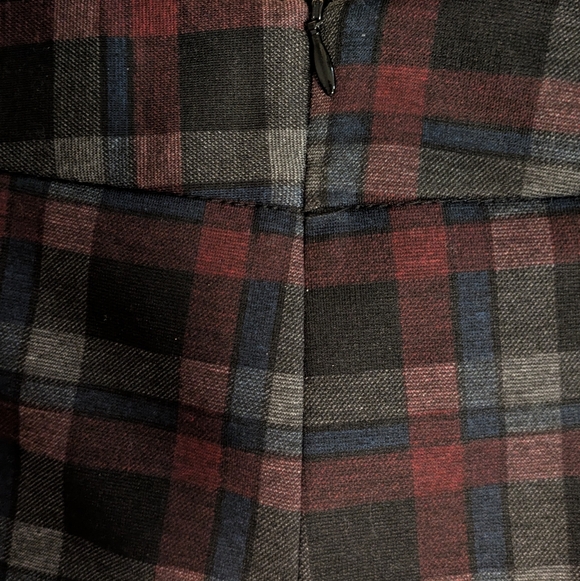 Aqua Skort Red and Blue Plaid - Picture 8 of 8